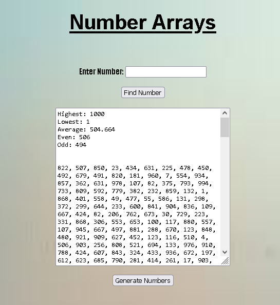 Array